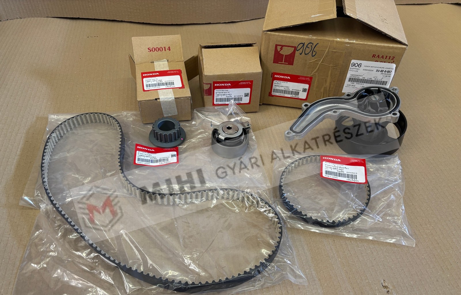Honda gyári vezérlés alkatrészek 136215AYH04