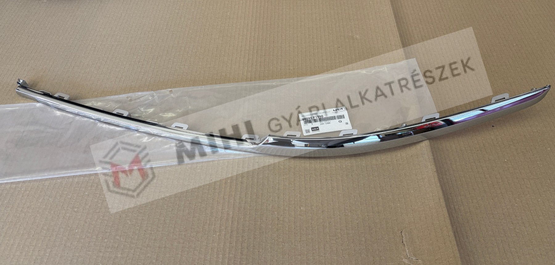 Kia Sportage bal első lökhárító díszléc 86595F1510